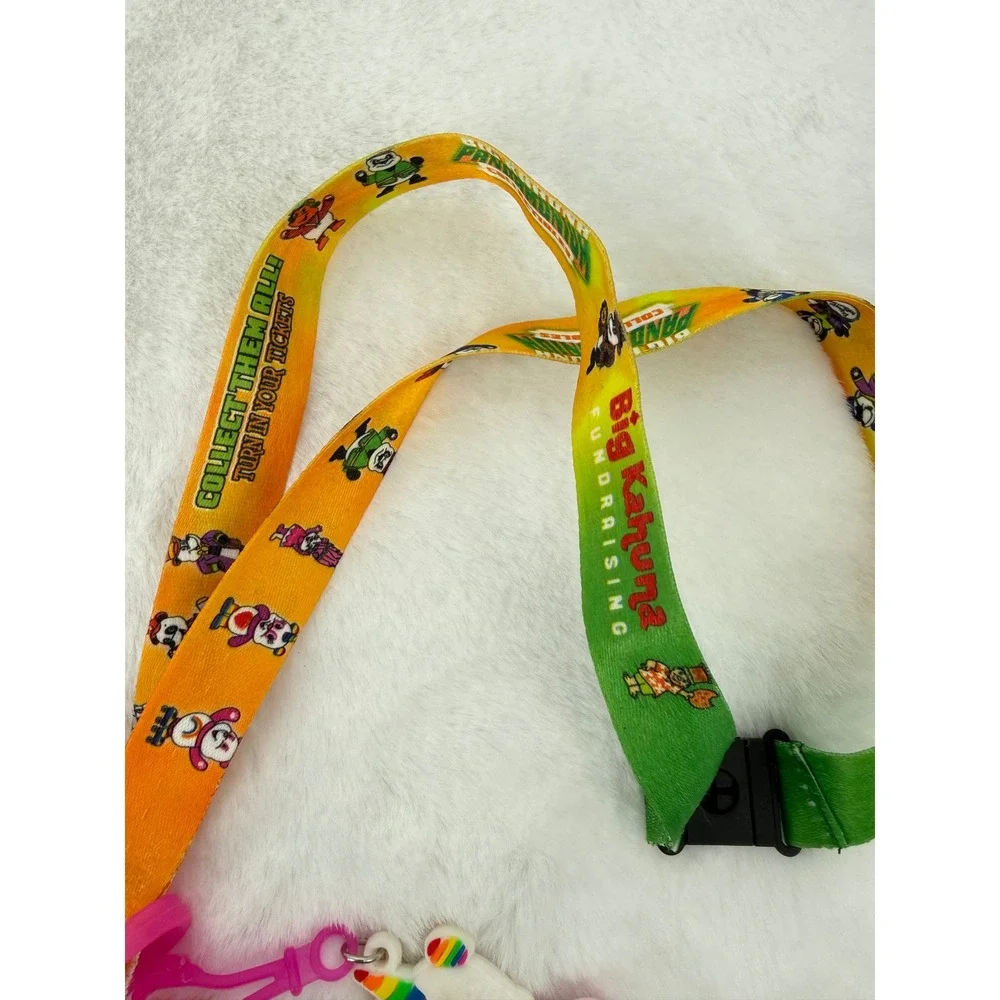 Big‎ Kahuna Fundraising Panda Lanyard Kids OS Multicolor Collectible Charms